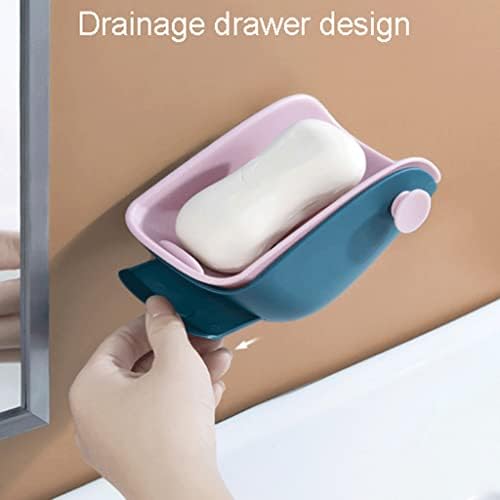 SUREK Wall Mounted Soap Dish with Water Tray
