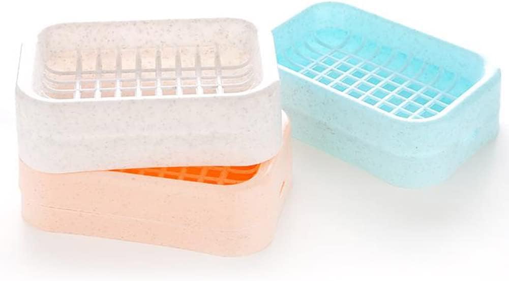 Removable Soap Drainers Plastic Holder for Home and Travel 1