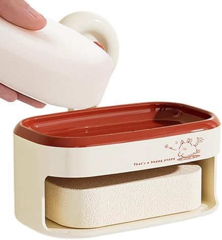Sturdy Suction Cup Soap Dish for Shower Non-Drilling Wall Mount