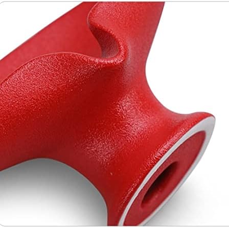 CECEKELE Red Ceramic Soap Dish Holder