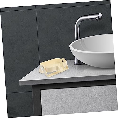 WOONEKY Self-Draining Soap Dish Holder for Bathroom and Kitchen Use 1