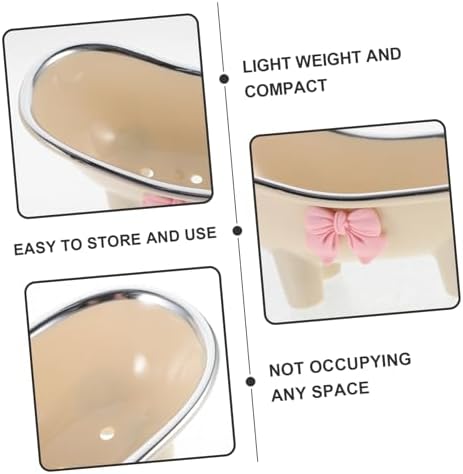 Hemobllo Bathtub Shape Soap Dish Decorative Holder