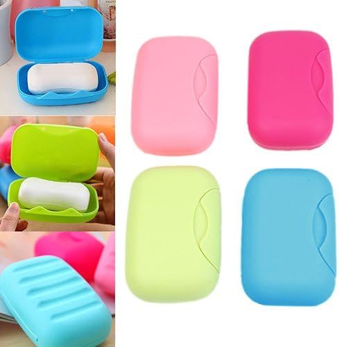 Bluelans Portable Travel Bathroom Soap Holder