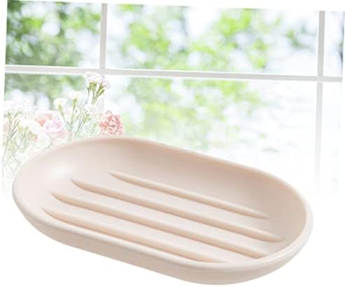 Cabilock Oval Soap Dish Pp Material Draining Holder