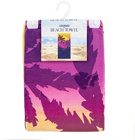 Northwest Classics Beach Towel 30x60 Magenta Sunset