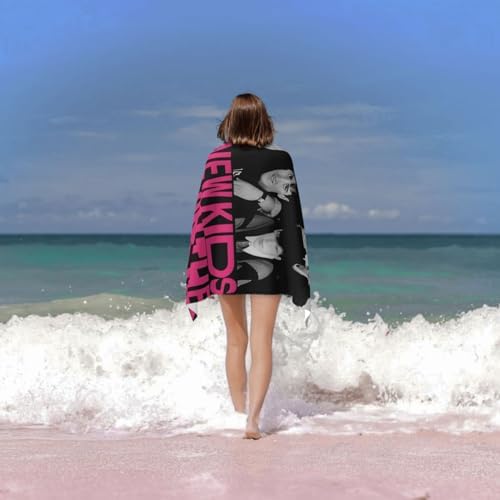 New Kids Musics On The Block Ultra Soft Beach Towel