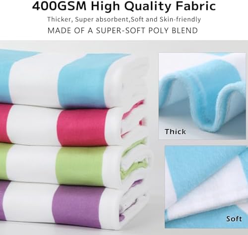 Personalized Beach Towels for Kids with Name and Monogram