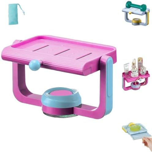 2025 Rotatable Suction Cup Soap Dish Wall Mount