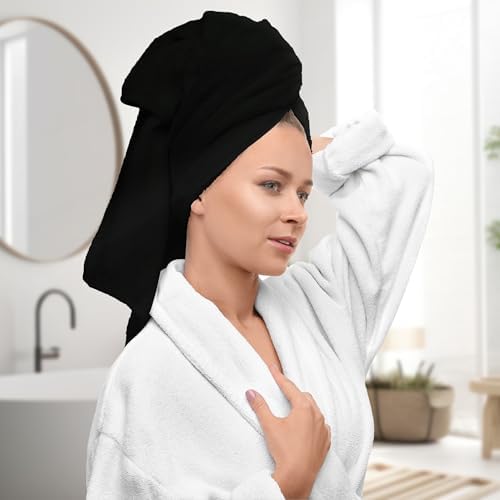 Avalon Towels Luxury 8-Piece Set Black