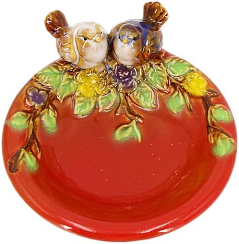 Xoeryoy Bird Soap Dish 5x5x3 Inch Ceramic 1