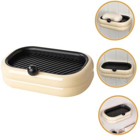 Self-Adhesive Double Soap Holder for Bathroom and Kitchen