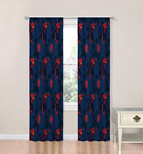 Jay Franco Marvel Spiderman Curtain Panels 4 Piece Set 1