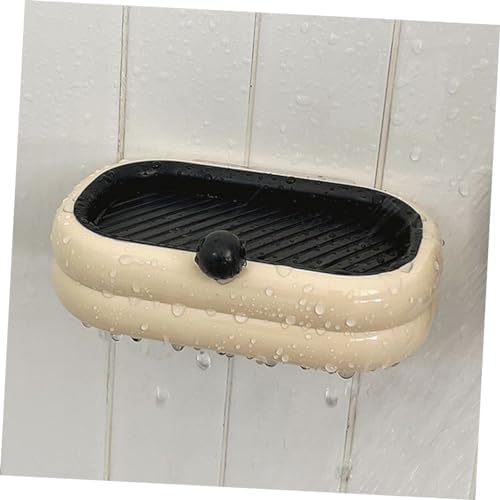 Self-Adhesive Double Soap Holder for Bathroom and Kitchen