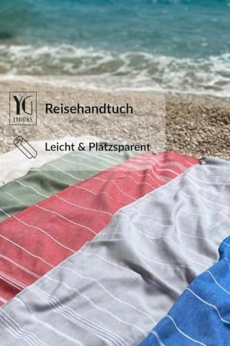 YENGAS Turkish Beach Towel XXL 37x70 Inch