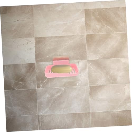 Ciieeo 2Pcs Wall-Mounted Soap Dish with Adhesive Modern Design