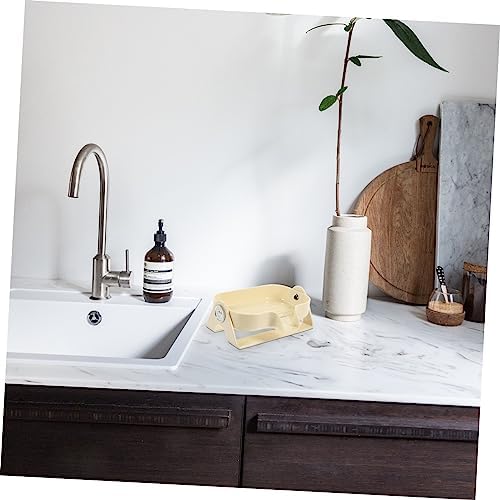 Bebemoko Self-Draining Soap Dish for Bathroom Kitchen Laundry