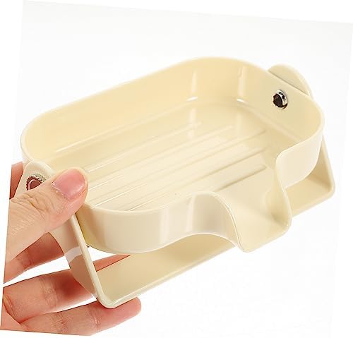 LIFKICH Bathroom Soap Dish Modern Self-Draining Holder 1