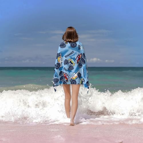 HKHEHOP Monster Cool Beach Towel