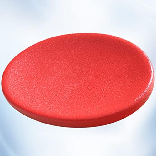 HOLIDYOYO Ceramic Soap Box Red Soap Dish Elegant Bathroom Holder