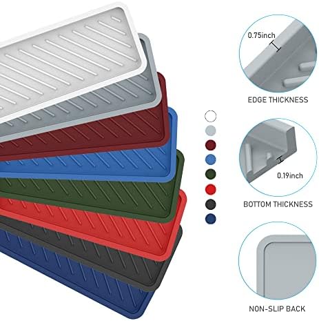 EG-SIPRO Extra Large 12 Silicone Sink Tray Organizer 1