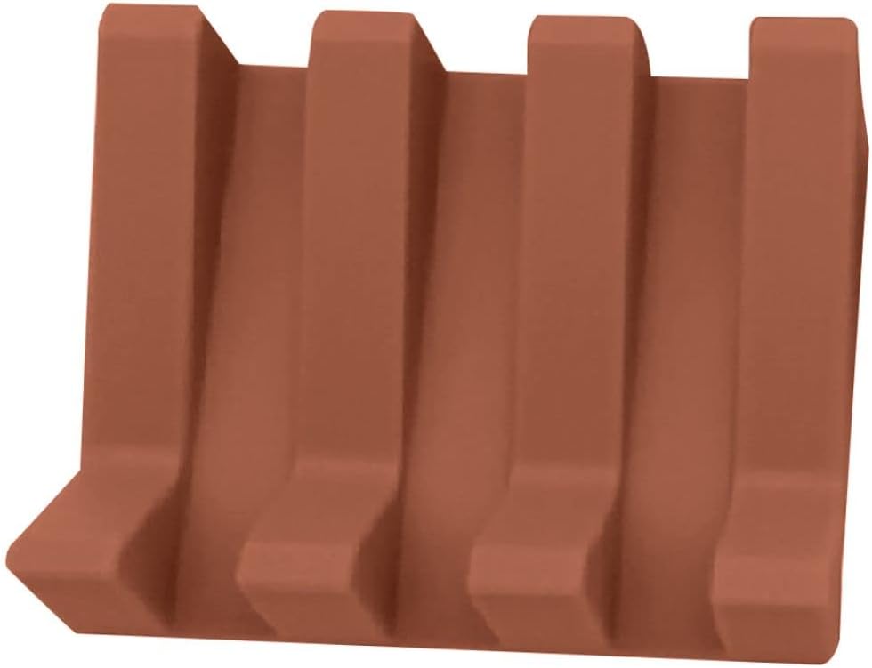 Silicone Soap Dish with Drain for Bath and Kitchen