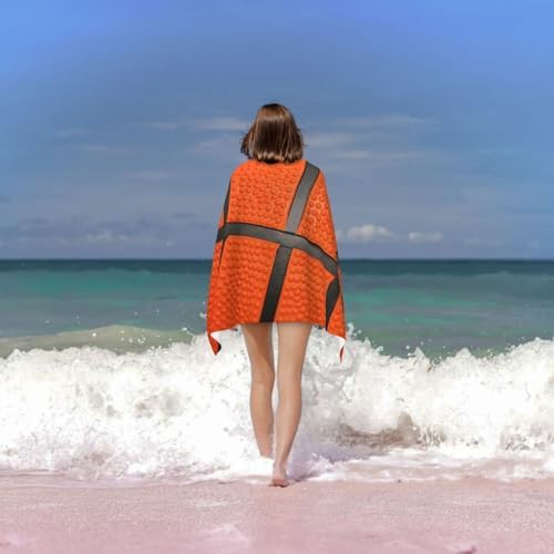Microfiber Basketball Beach Towel for All Ages