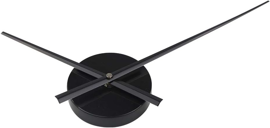 Timelike DIY Large 3D Wall Clock Hands Decor Black