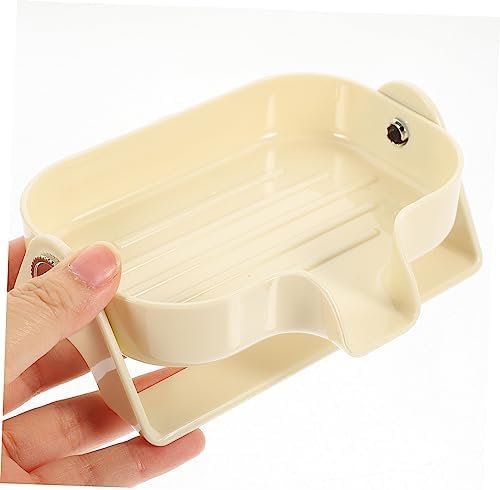 COSMEVIVI Self-Draining Soap Holder for Bathroom Kitchen