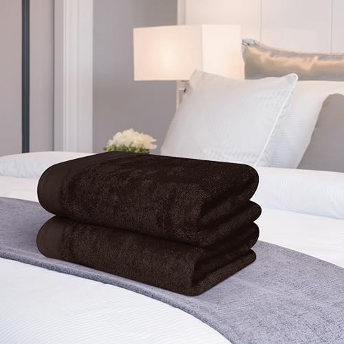 MALLONI HOME Cotton Bath Towel Set 28x55 Inches
