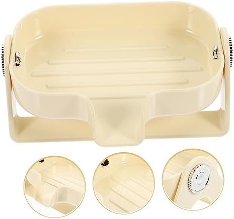 Self Draining Soap Dish Holder with Modern Style