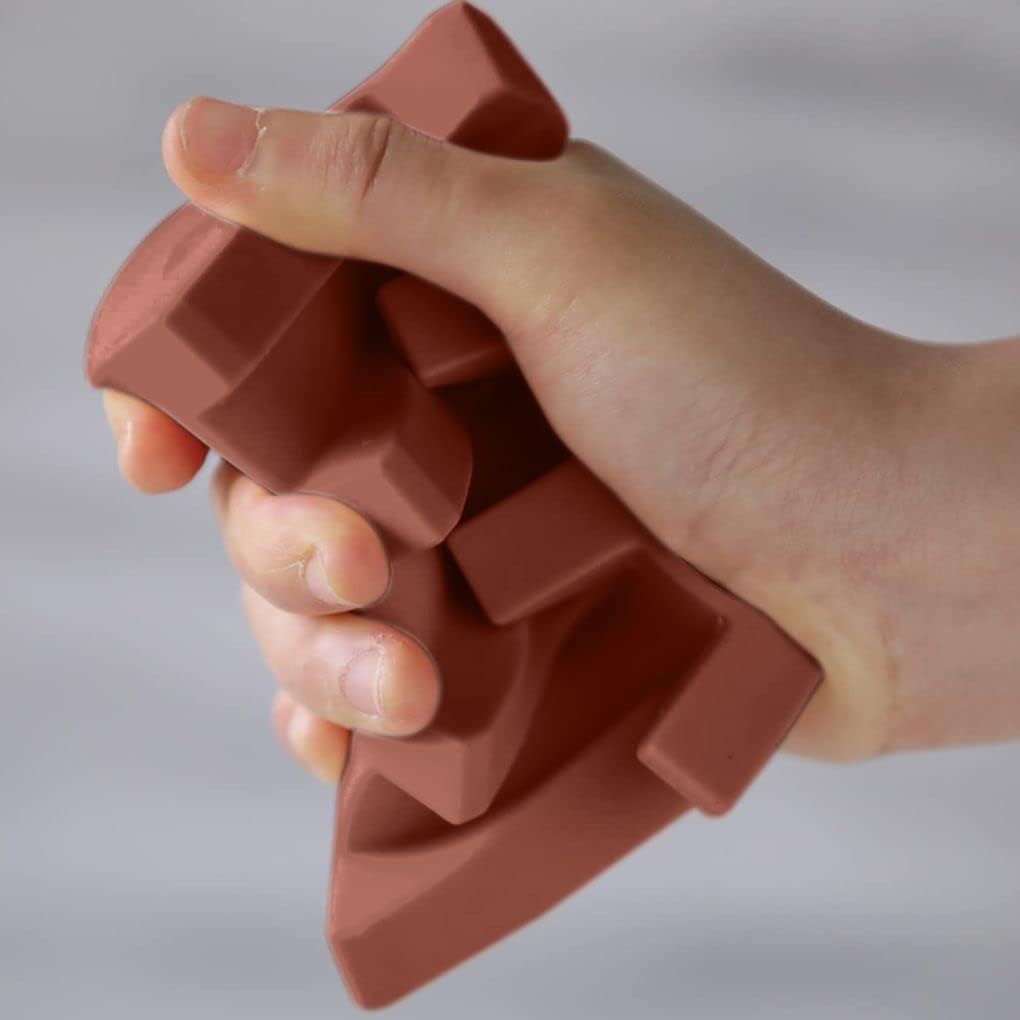 Silicone Soap Dish with Self Draining Waterfall Design