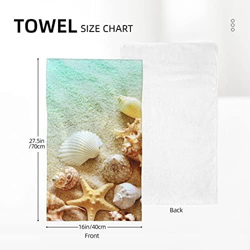 B TREE Summer Beach Starfish Towel - 275x16 Inches