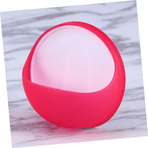 Multi Functional Red Soap Holder with Sucker Drainage