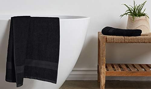 BOUTIQUO 4 Pack Bath Towel Set - 100 Cotton Ultra Soft Absorbent