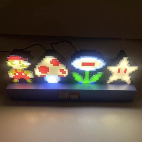 Super Mario Bros Icon Light Up Lamp