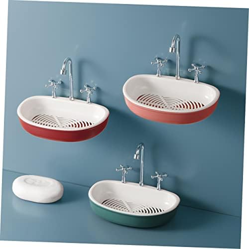 1pc Suction Cup Soap Dish for Shower and Kitchen
