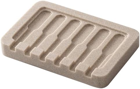 UHEY HOME Soap Dish Resin Bar Holder for Bathroom and Kitchen
