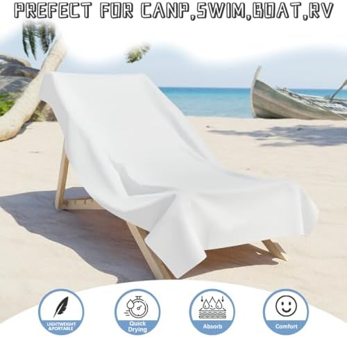 Custom Personalized Beach Towel with Photo and Text 1