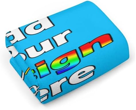 Custom Ultrafine Fiber Face Towel - Personalized Quick Dry Towel with Text and Image