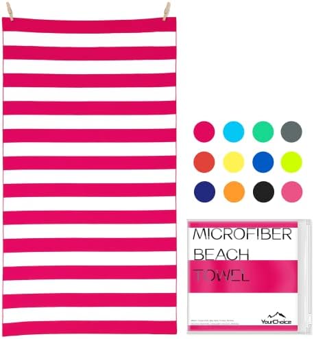 Your Choice Microfiber Quick Dry Beach Towel for Adults Kids