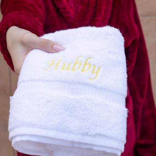 Personalized Embroidered Beach Towel with Name - Pink Medium
