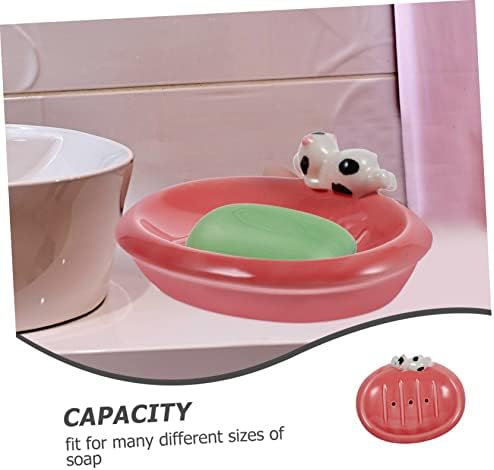 ABOOFAN Cute Soap Dish with Drainage 1
