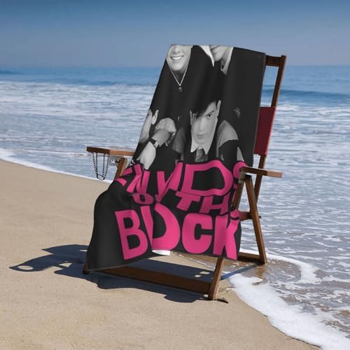New Kids Musics On The Block Ultra Soft Beach Towel