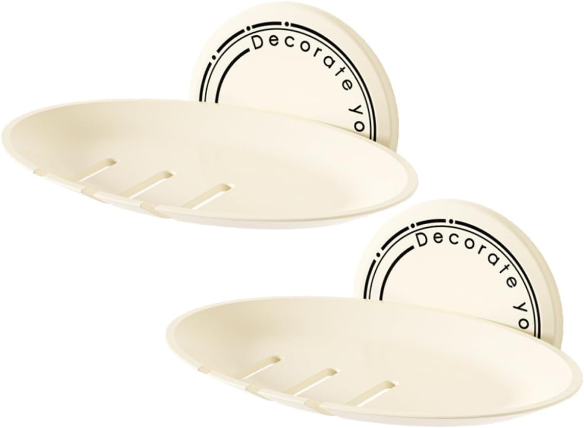 HAKIDZEL Wall-Mounted Soap Holder for Shower and Bathroom