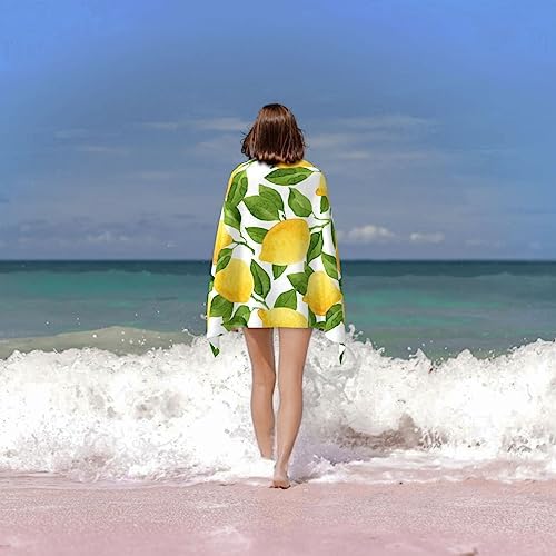 VOOHDDY Microfiber Beach Towel - Large Soft Absorbent Quick Dry