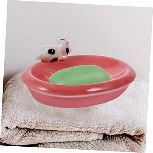 Cute Ceramic Soap Rack for Bathroom Kitchen 1