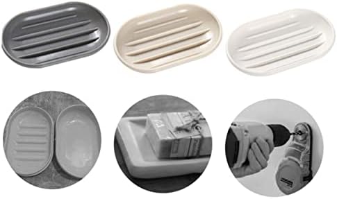 Elegant Beige Soap Holder for Bathroom 1