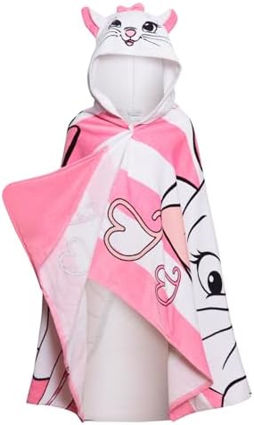 Disney Aristocats Marie Hooded Towel for Girls