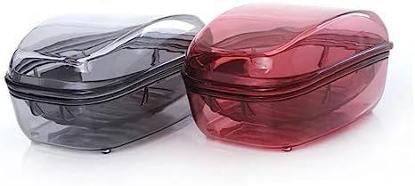Amosfun Covered Plastic Soap Dish Holder