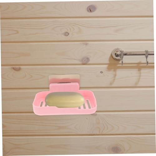 Space-Saving Bath Soap Dish Wall-Mounted Anti-Slip Adhesive Holder 1